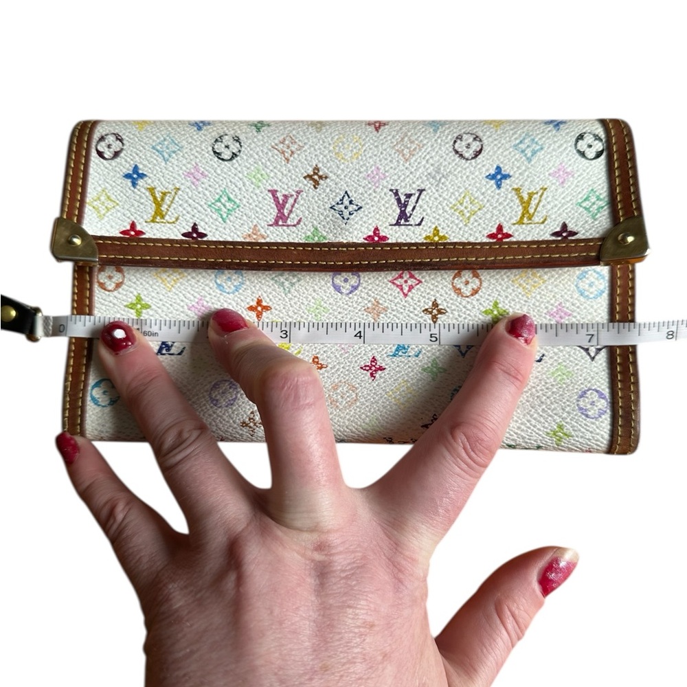 Louis Vuitton Murakami Multicolor Monogram Wallet “AUTHENTIC” Receipt. - Picture 16 of 17